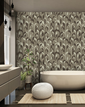 Octagon Art Deco Geo 1209-4