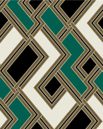 LIFE FABRIC GEO WALLPAPER 177501