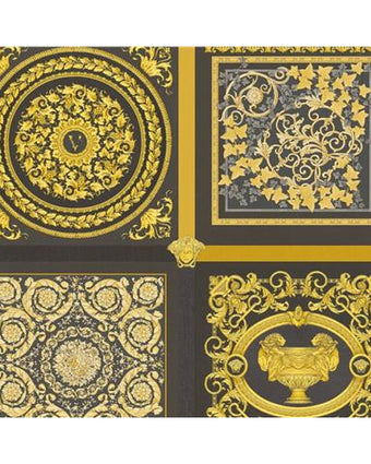 VERSACE V BAROQUE MOSAIC WALLPAPER 38704-3