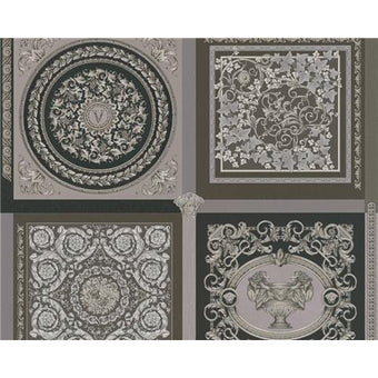 VERSACE V BAROQUE MOSAIC WALLPAPER 38704-4