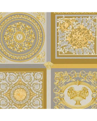 VERSACE V BAROQUE MOSAIC WALLPAPER 38704-5