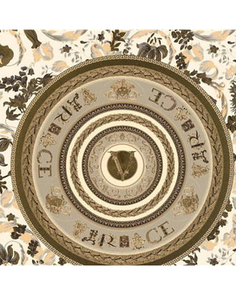 VERSACE V VIRTUS MEDALLION WALLPAPER 38705-6