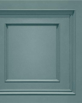 Wood Panel Soft Teal 8489