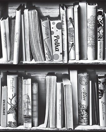 Casablanca Private Library Black & White 88025