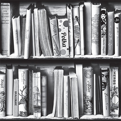 Casablanca Private Library Black & White 88025