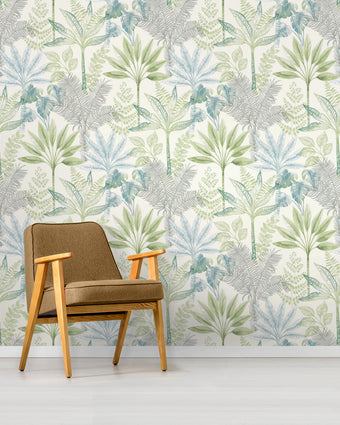 Casablanca Fronds Green 88107