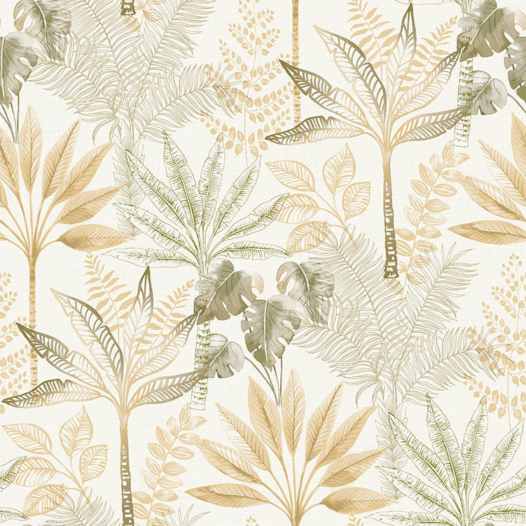 Casablanca Fronds Beige 88108