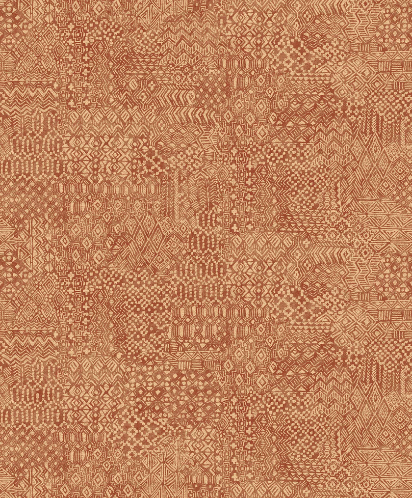 Casablanca Etches Burnt Orange 88121