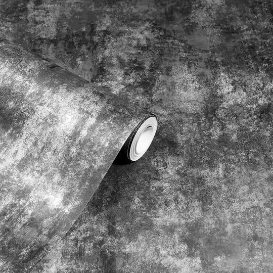 Stone Textures Black Silver 904006