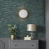 Cascading Gardens Reine Teal 91372