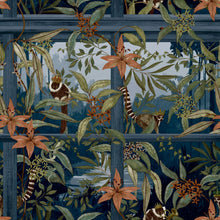 Load image into Gallery viewer, Cascading Gardens Comoro Navy 91390
