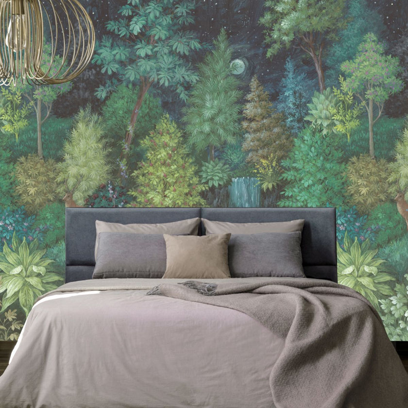 Cascading Gardens Twilight Mural 99356