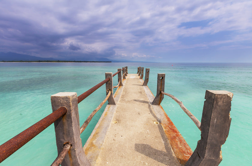 Jetty in Paradise  -  [Custom printed at R560/m²]