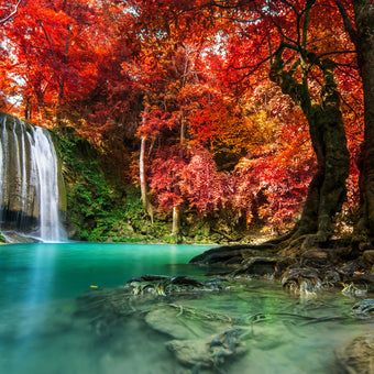 Magical Waterfall  -  [Custom printed at R560/m²]