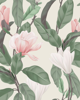 Pink Magnolias  -  [Custom printed at R598/m²]