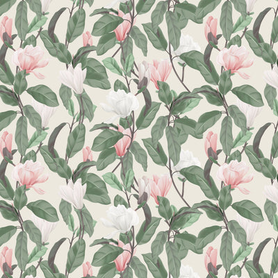 Pink Magnolias  -  [Custom printed at R560/m²]