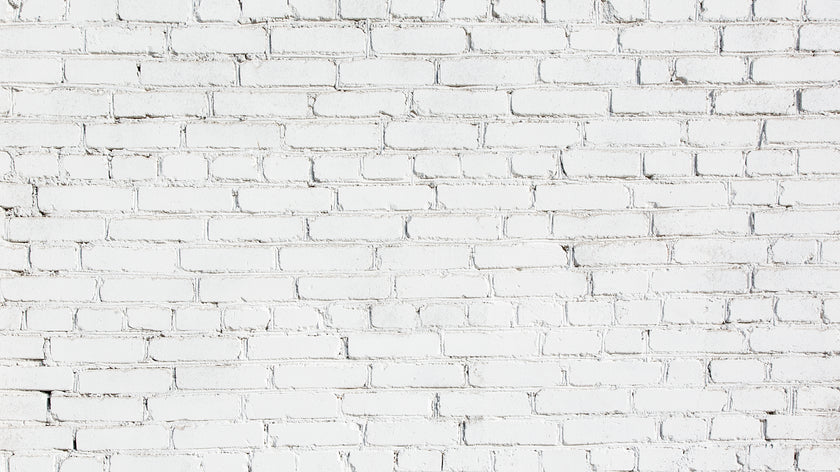 White Brick Wall  -  [Custom printed at R560/m²]