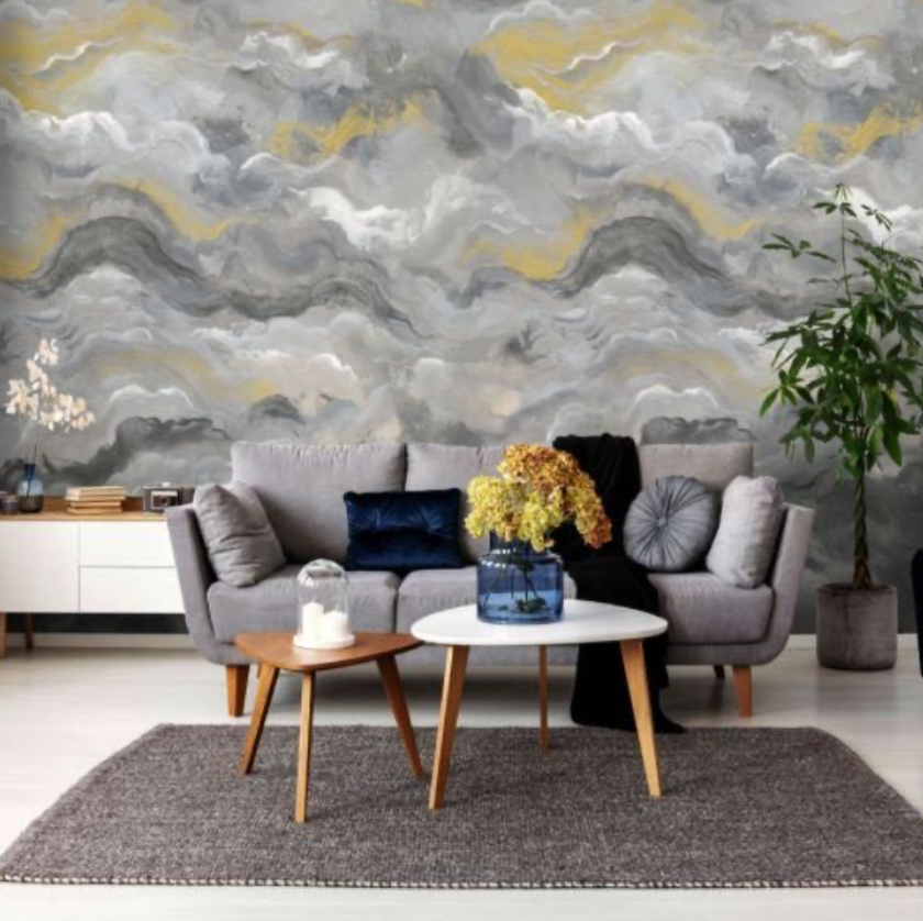 Amazonia Sierra Charcoal Gold 99347 Mural 2,80m x 3,00m