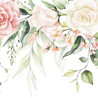 Gentle Floral  -  [Custom printed at R560/m²]