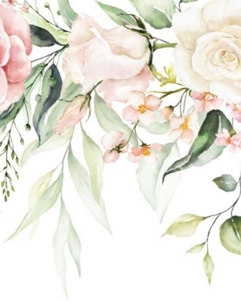 Gentle Floral  -  [Custom printed at R598/m²]