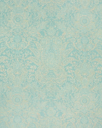 65187 Precious Brocade Turquoise