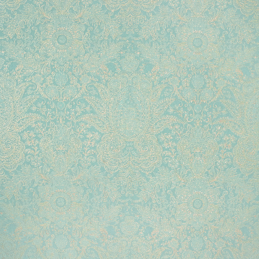 65187 Precious Brocade Turquoise