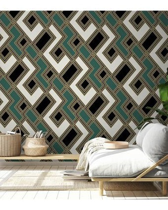 LIFE FABRIC GEO WALLPAPER 177501