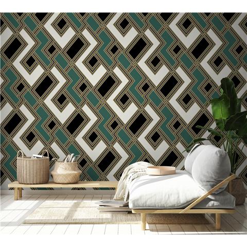 LIFE FABRIC GEO WALLPAPER 177501