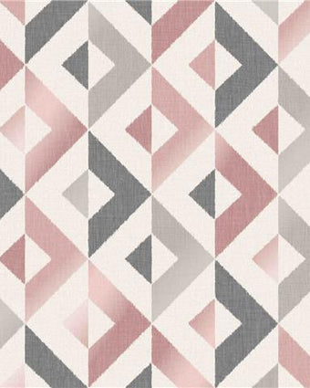 Crown Scandi Geo Pink M1523