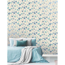 Load image into Gallery viewer, Crown Scandi Floral Blue M1525
