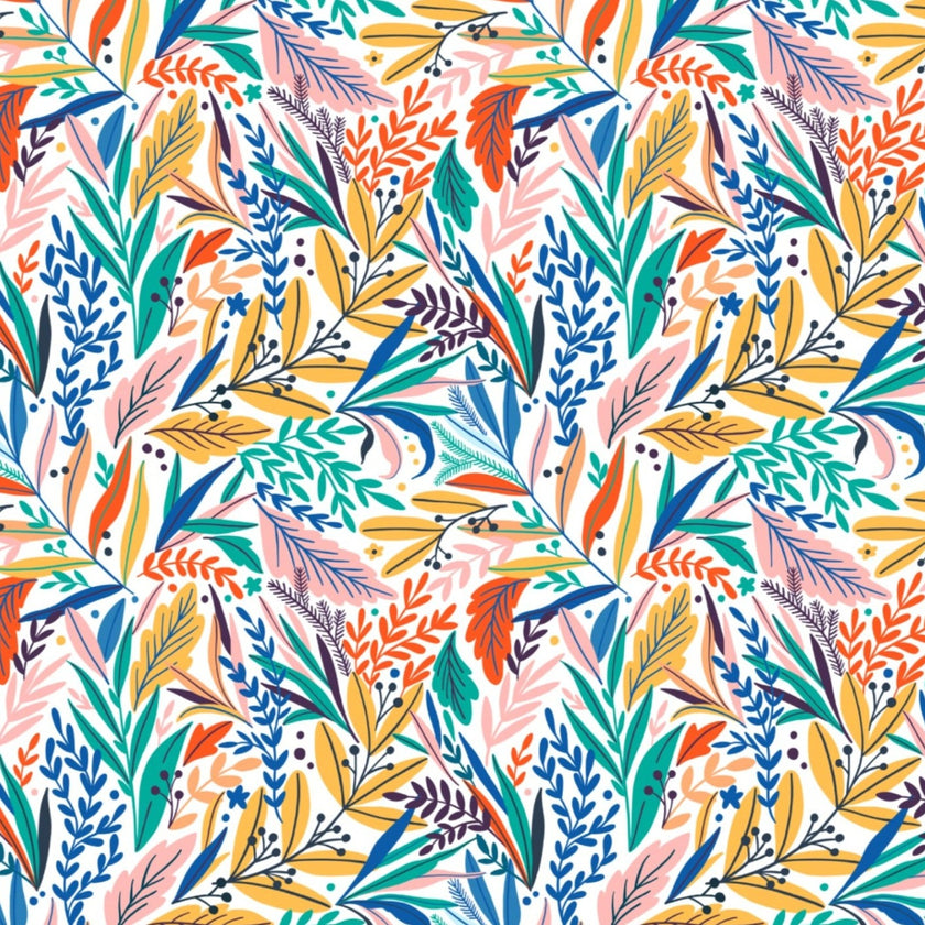 Colour in the Tropics  - Bold  -  [Custom printed at R560/m²]