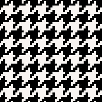 Hounds Tooth Blocky  -  [Custom printed at R560/m²]