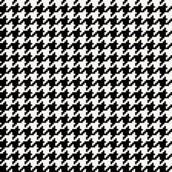 Hounds Tooth Blocky  -  [Custom printed at R560/m²]