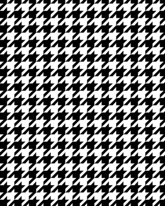 Hounds Tooth  -  [Custom printed at R598/m²]