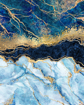 Blue Cosmo  -  [Custom printed at R598/m²]