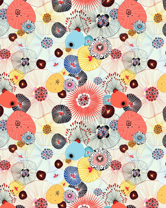 Funky Flora  -  [Custom printed at R598/m²]