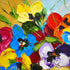 Painted Pansy  -  [Custom printed at R560/m²]