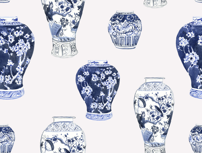 Delft Vases  -  [Custom printed at R495/m²]
