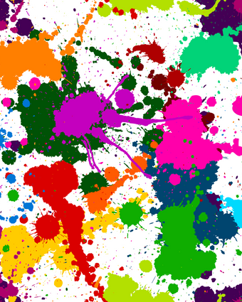 Paint Splatter  -  [Custom printed at R598/m²]