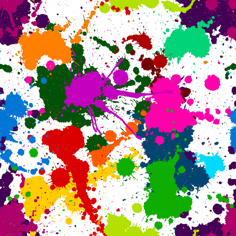 Paint Splatter  -  [Custom printed at R560/m²]