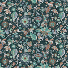 Load image into Gallery viewer, Floral on Teal  -  [Custom printed at R560/m²]
