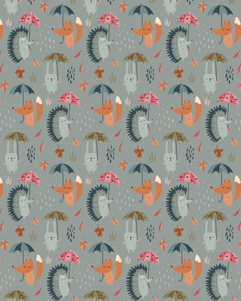 Fun in the Rain  -  [Custom printed at R598/m²]