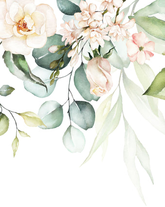 Gentle Floral  -  [Custom printed at R598/m²]