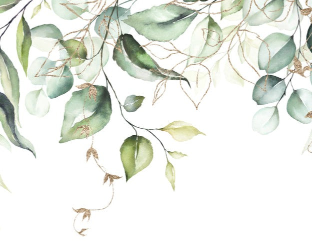 Hanging Leaves  -  [Custom printed at R495/m²]