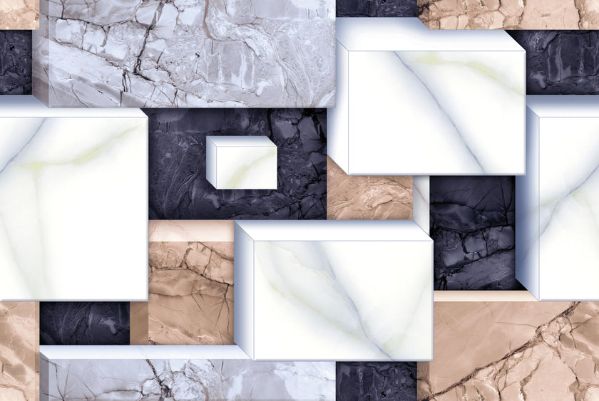 Cubist Marble Collection  -  [Custom printed at R560/m²]