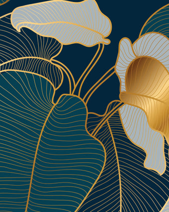 Golden Teal  -  [Custom printed at R598/m²]
