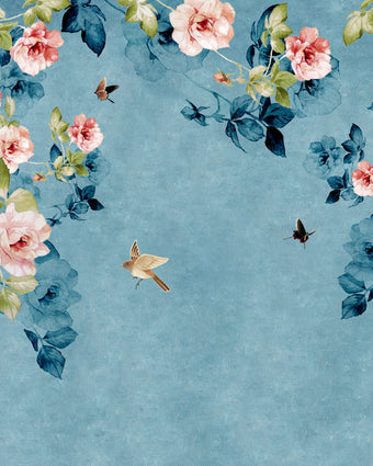 Hanging Colorful Floral  -  [Custom printed at R598/m²]