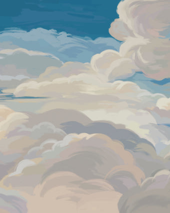 Cloudy Midday Skies  -  [Custom printed at R598/m²]