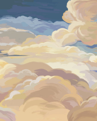 Cloudy Morning Skies  -  [Custom printed at R598/m²]