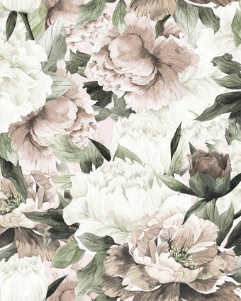 Roses in Watercolour  -  [Custom printed at R598/m²]
